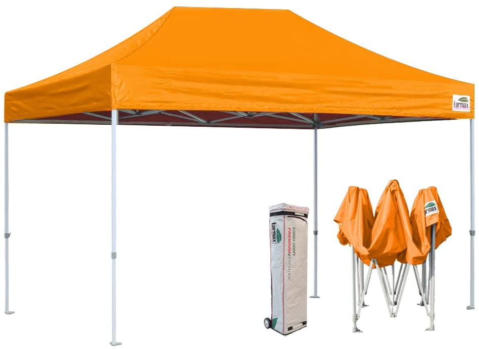 Eurmax Premium 10x15 Ft Ez Pop Up Canopy Instant Canopies Shelter