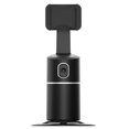 thumbnail image 2 of Gimbal de video en vivo con soporte para teléfono con trípode de seguimiento facial de rotación 360 (negro), 2 of 9