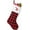 Red-b, variant on 7/20 inches Initial Monogram Christmas Stocking White Personalized Christmas Stockings with Embroidered Letters Super Soft Initial Christmas Stocking for Xmas Holiday Christmas Tree Fireplace Decor