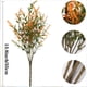 thumbnail image 5 of mfyjkho Tallos de lavanda artificiales, decoración otoñal para exteriores, material plástico, decoración rural para el jardín, juego de 7 piezas, 5 of 7