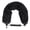 Black, variant on BIMZUC Multifunctional U-Shaped Portable Stuffable Travel Neck Pillow with Storage Bag, Plush Support for Flying and Camping, Soft Material, Black (7.09 inches / 18 cm)