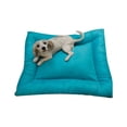 thumbnail image 5 of Cama para perro Grande Lunics Fresca Y Suave Azul Turquesa con cama chica de obsequio, 5 of 5