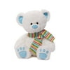 Gund Slopes Bear 12" Plush Stuffed Animal, White/Blue