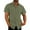 Army Green#mens linen shirts short sleeve, variant on Men's Short Sleeve Button Up Linen Shirts Big and Tall Lightweight Summer Casual Pocket Solid Color Beach Shirts,Plus Size Men Linen Shirts,M-5XL
