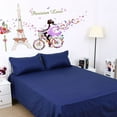 thumbnail image 3 of Vinyl DIY Bicycle Flower Pattern Room Removable Self-adhesive Wall Sticker Decal, 3 of 7