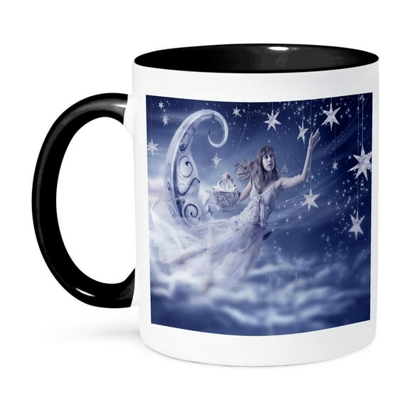 3dRose, Cure for Insomnia, 11oz Two-Tone Black Mug