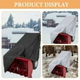 thumbnail image 4 of Raindrops Couverture de Chasse-Neige Réutilisable Argentée Imperméable pour Rangement Extérieur 1Pcs, 4 of 8