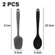 thumbnail image 2 of Juego de mini utensilios de cocina de 2 piezas, herramientas de cocina de silicona con espátulas, 2 of 5