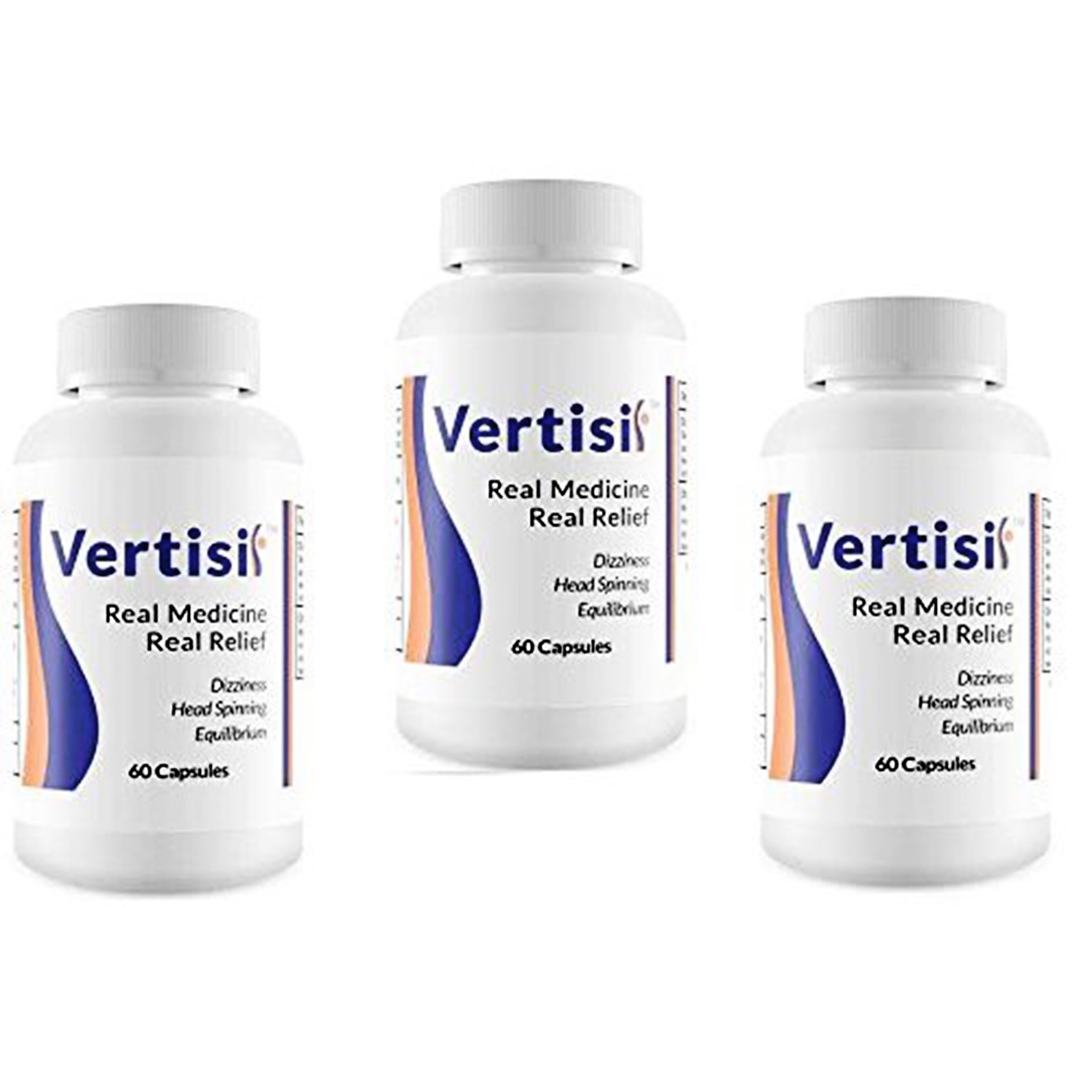 Eradicate Vertigo With Vertisil Guaranteed (3 Bottles) All Natural Formulation; Proven To End