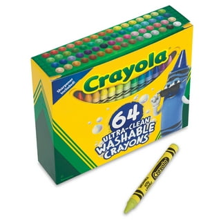 Crayola Ultra Clean Washable Color Max Crayons, Standard Size, Set