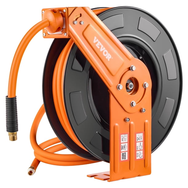 Manguera de aire retráctil VEVOR Híbrida de 1/2 x 50 pies, 300 psi