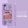 thumbnail image 3 of Case For Xiaomi 13 12 12S 11 11T 10 10S 9 9SE 8SE Pro Ultra Lite Colour Simple Liquid Silicone Case Cartoon Lilo & Stitch Angel, 3 of 5