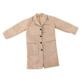 thumbnail image 2 of 1/6 ropa de figura masculina abrigo de figura masculina Casual hecho a mano, moda, disfraz de muñecas gabardina para figuras masculinas de 12 pulgadas Caqui Baoblaze Gabardina en miniatura, 2 of 7