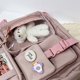 thumbnail image 5 of Mochila Kawaii De Gran Capacidad Con Bonitos Accesorios De Oso, Mochila Para La Escuela, Mochila Escolar Japonesa Con Varios Bolsillos Para Chicas Adolescentes ANGGREK  Otros, 5 of 8