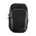 thumbnail image 1 of Unique Bargains 1 Pce Support de Téléphone Léger Brassards pour Randonnée Gym Nylon Noir, 1 of 4