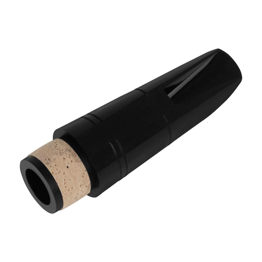 CEORPER Reliable Clarinet Saxophone Mouthpiece Set with Ligature and Plastic Caps Clarinet Flute Head Mouthpiece Easy to Replace