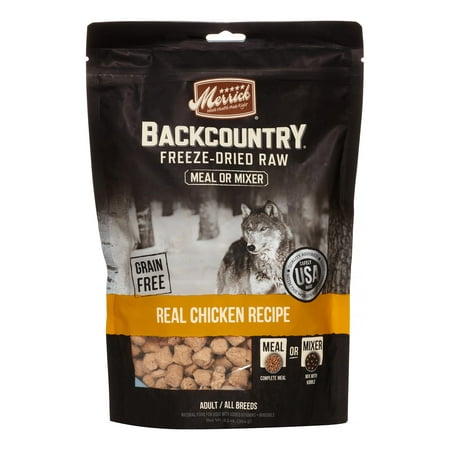 Merrick Backcountry Grain-Free Real Chicken Recipe Freeze Dried Dog Food, 12.5