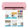 Silhouette Cameo 4 Cutting Machine (Pink) with 24 Sketch Pens and Paper Bundle