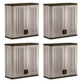 thumbnail image 1 of Suncast Armoire de Rangement Murale de Garage en Résine à une Tablette de 4 Pieds Cubes (Lot de 4), 1 of 6