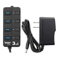 thumbnail image 4 of Knox gear 4 Port 30 USB Hub with Individual Switches and LED Lights, 4 of 4