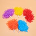 thumbnail image 1 of SHOWERORO Lot de 54 Pompons Rouges pour Cheerleaders pour Enfants, 1 of 5