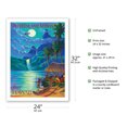 thumbnail image 2 of Touring Hawaii - InterIsland Airways - Vintage Hawaiian Travel Poster by Rick Sharp - Bamboo Fine Art 290gsm Paper Print (Unframed) 24x32in, 2 of 4