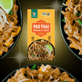 thumbnail image 3 of GloryLand Food Pad Thai Noodles and Sauce Kit, 5 Pack, 160g Each, 11g Protein, Plant Based, Non-GMO, 3 of 5