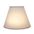 thumbnail image 3 of Aspen Creative 58876 Transitional Hardback Empire Shape UNO Construction Lamp Shade in Off White, 12" wide (6" x 12" x 9"), 3 of 6