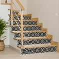 thumbnail image 5 of Mi Alma Peel & Stick Tiles - Black Gray Floral Vinyl Backsplash 12x12, 5 of 9