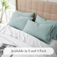 thumbnail image 4 of Southshore Fine Living, Inc. King Pillow Cases Set of 4, Extra Large for King Size Pillows, Sky Blue, 4 of 8