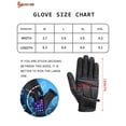 thumbnail image 4 of Spencer Outdoor Touchscreen Winter Warm Gloves Waterproof Thermal Anti-Slip Soft Lining Snow & Ski Texting Gloves for Men Women - M, 4 of 9