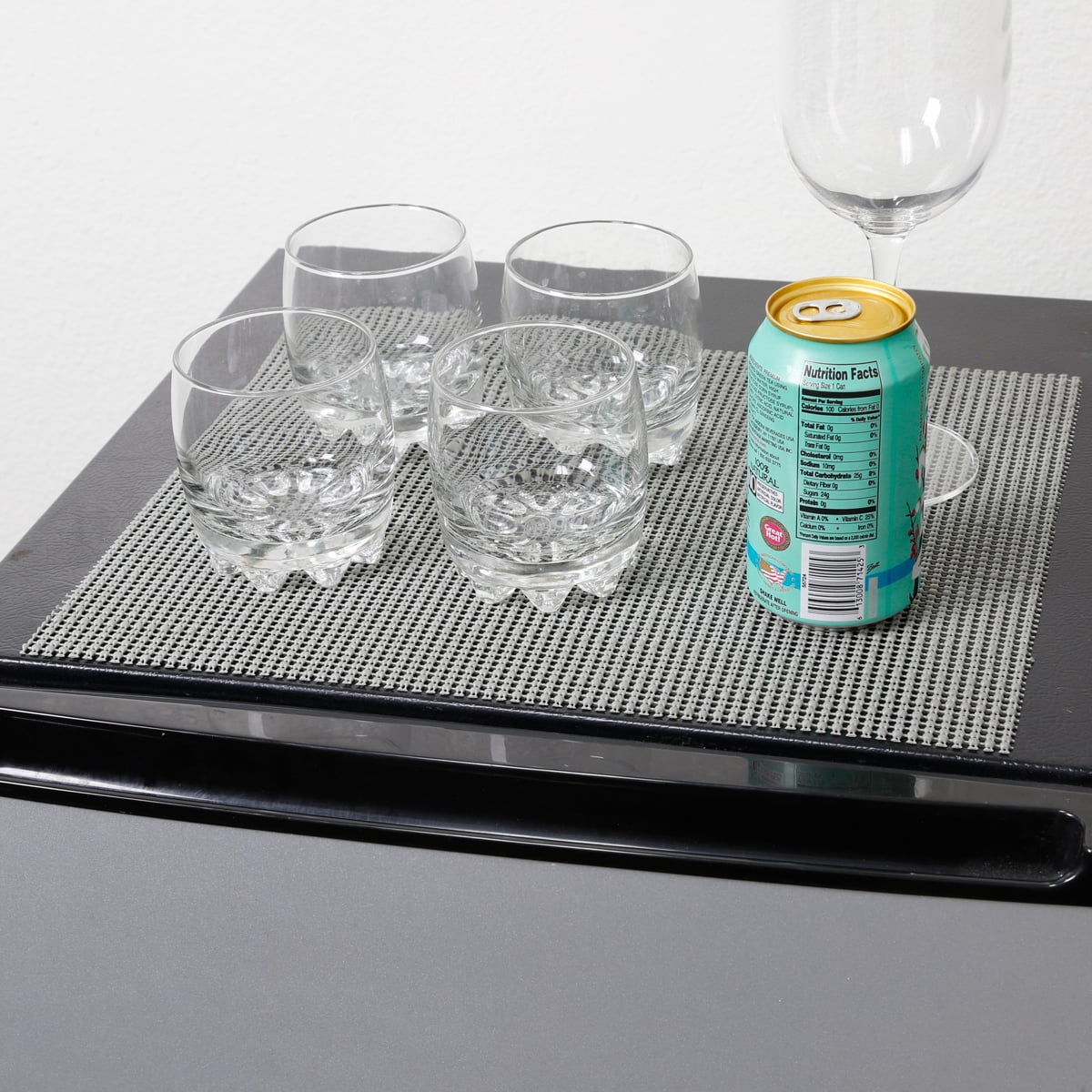 Clevr Original 12 in. x 20 ft. Non-Adhesive Shelf Liner, Grip Material