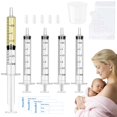 thumbnail image 1 of Kit recolector de calostro Aoaodbu con 50 jeringas de 3 ml, 1 of 8