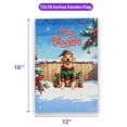 thumbnail image 5 of Merry Christmas Woofmas Xmas Noel Golden Retriever Elf Candy Cane Snow Garden Flag 12x18in Double Sided Goldens Dog Lover Gifts Idea Outdoor Decor - 13017, 5 of 5