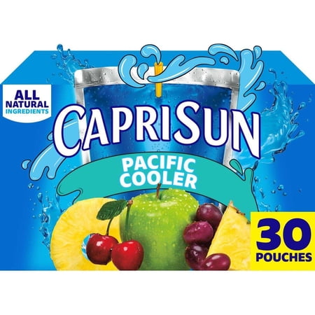 2 Pack Capri Sun Pacific Cooler Juice Drink Blend 30 pk Pouches - Value Pack