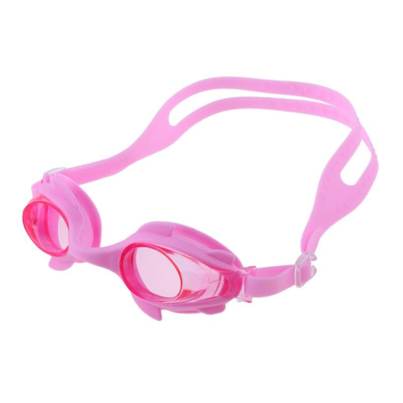 2 Pairs Zoggs Little Flipper Girls Swimming Goggles 0-6 years UV Split Yoke Pink 