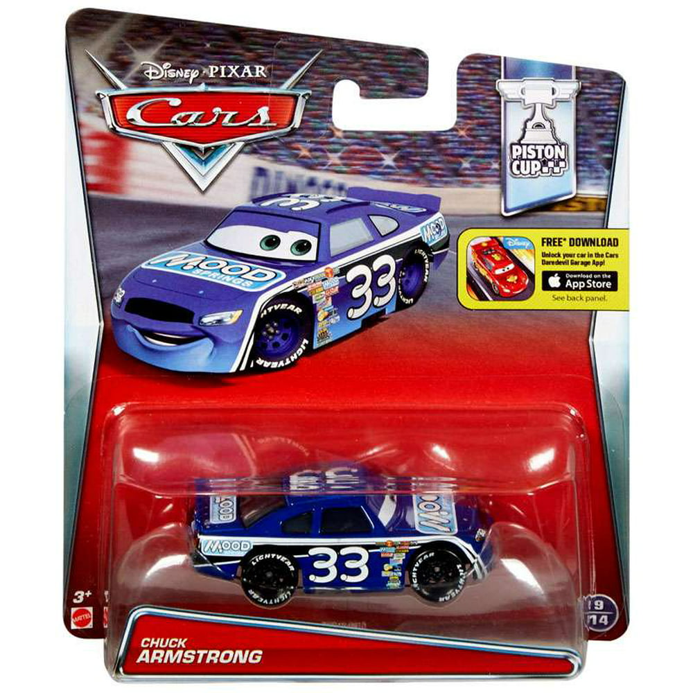 Disney / Pixar Piston Cup Chuck Armstrong Diecast Car - Walmart.com ...