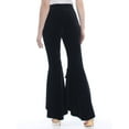 thumbnail image 4 of I.N.C Womens Velvet Casual Trouser Pants, Black, 10, 4 of 4