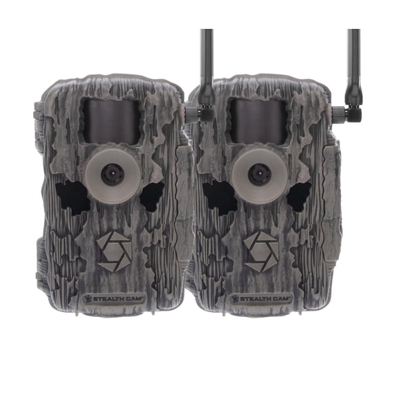 Stealth Cam Fusion X-Pro 36MP Dual Network Cellular Trail Camera - 2 Pack