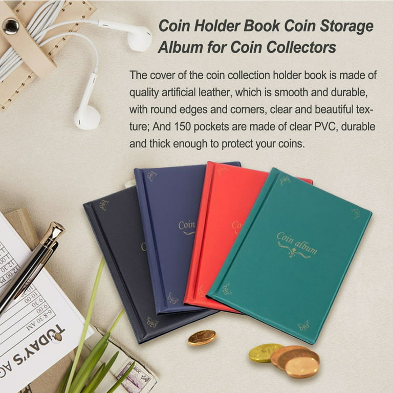 Coin Collecting Album Coin Collection Book World Coin Album for DIY Use 