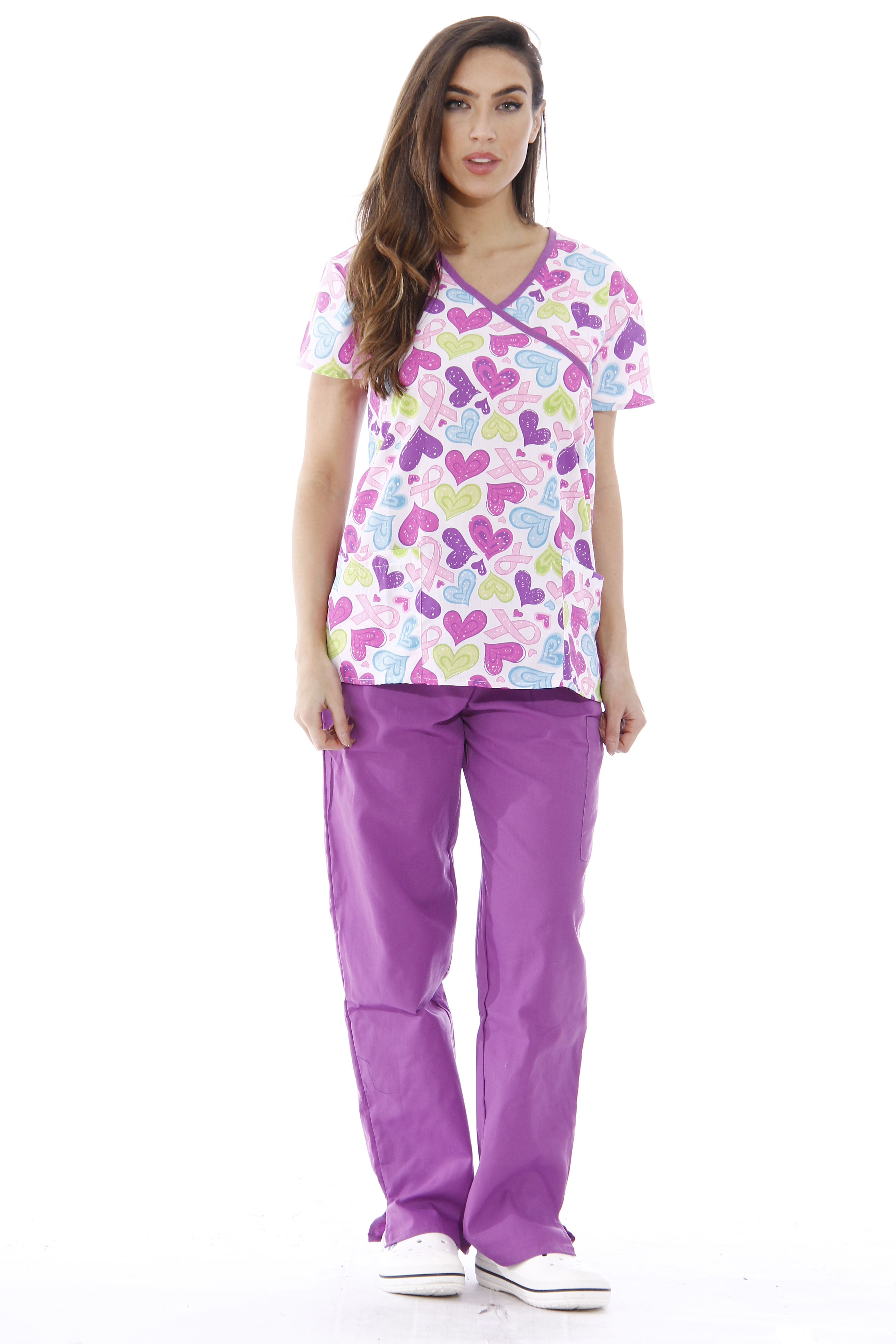 Just Love Just Love Nursing Scrubs Set for Women / Print Scrubs (Mock