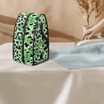 thumbnail image 3 of HELLHERO Portable Iron Storage Holder Clover Leopard Print Pattern Portable Garment Steamer Case for Handheld Garment Steamer, Bag Only, 3 of 6
