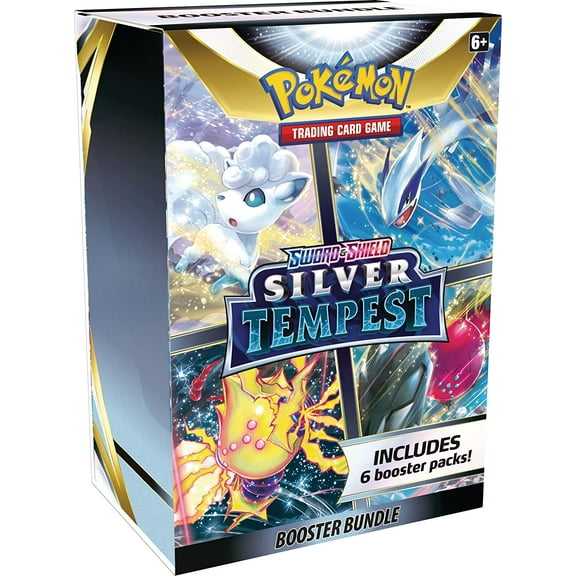 Pokemon ITM0013068 Sword and Shield Silver Tempest Booster Bundle