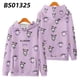 thumbnail image 1 of Sanrio-sudaderas con capucha para mujer, ropa con estampado de Cinnamoroll, Tops de manga larga, sudaderas holgadas de dibujos animados Y2k, jerséis bonitos de estilo japonés, 1 of 4