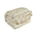 thumbnail image 2 of Chic Home Samson 10-Piece Ruffled Comforter Set, King, Beige, 2 of 2