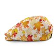 thumbnail image 2 of FUIALDOLG Fall Maple Leaf Print Flat Cap, Adjustable Retro Beret Hat Lightweight Newsboy Hat for Driving Summer, 2 of 4