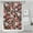 Boho Flora, variant on Retro Desert Succulent Shower Curtain - Southwestern Style Waterproof Bath Drape with Metal Grommets, Includes 12 Hooks (72x72 Inch, Fade-Resistant)