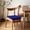 blue, variant on Outdoor Chair Cushions Set of 1: Waterproof & Fade Resistant Seat Cushion for Patio Furniture - 16.1 x 16.9 x 1.9 Inch Chair Pads with Ties and Hidden Zipper - Patio Chair Cushion Replacement, N