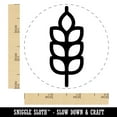 thumbnail image 2 of Wheat Food Icon Self-Inking Rubber Stamp Ink Stamper - Purple Ink - Small 3/4 Inch, 2 of 7