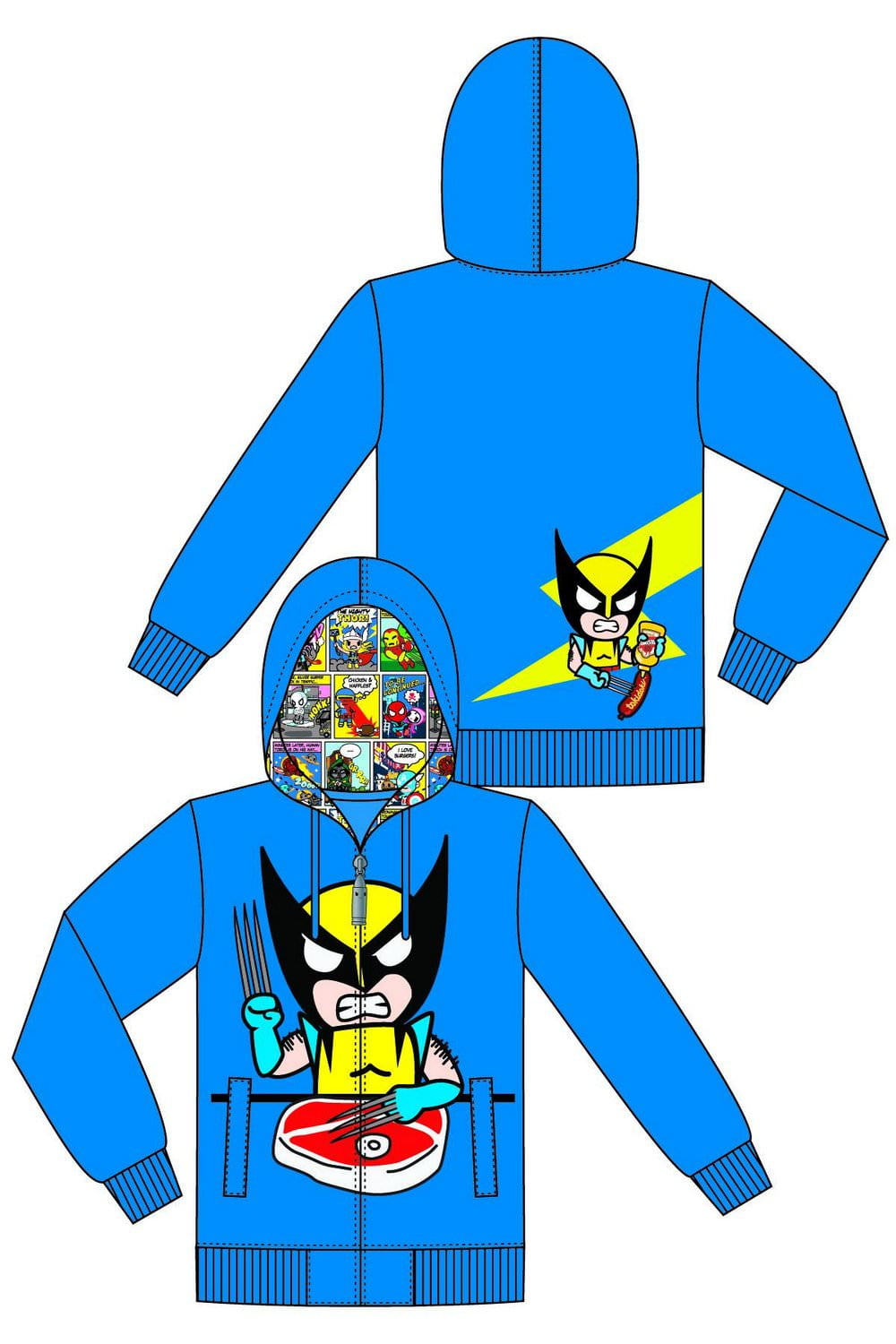 tokidoki marvel hoodie